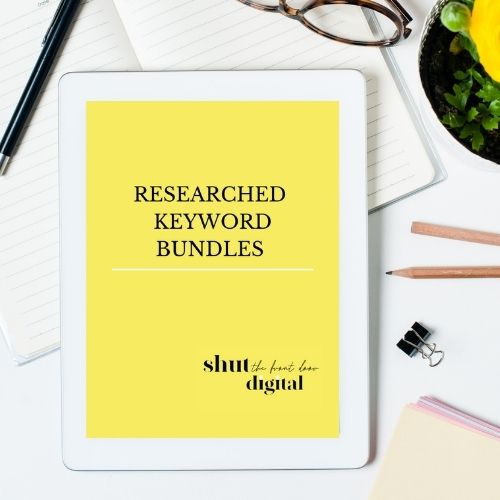 Keyword Research Bundles